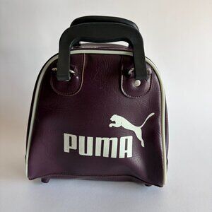 Vintage Puma Burgundy Purple Bag